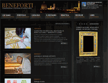 Tablet Screenshot of beneforti.it